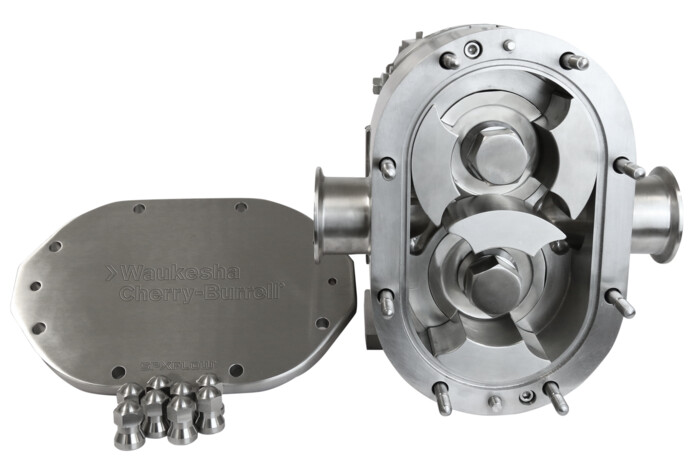 Waukesha Cherry-Burrell positive displacement pump featuring ECP rotors are engineered for reliable flow, durability and unmatched efficiency